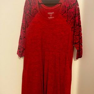 2X maxi sweater dress
